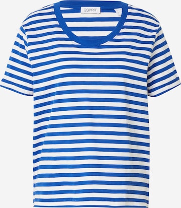 ESPRIT Shirt in Blauw: voorkant