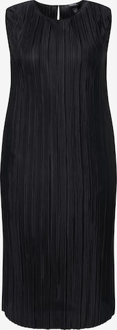 Ulla Popken Kleid in Schwarz: Vorderseite