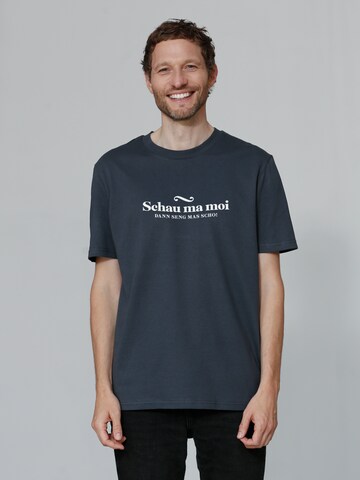 T-Shirt Watapparel en gris : devant