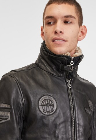 Gipsy by Mauritius Lederjacke 'Starpatrol' in Schwarz