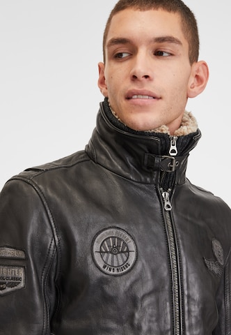 Gipsy Between-Season Jacket 'Starpatrol' in Black