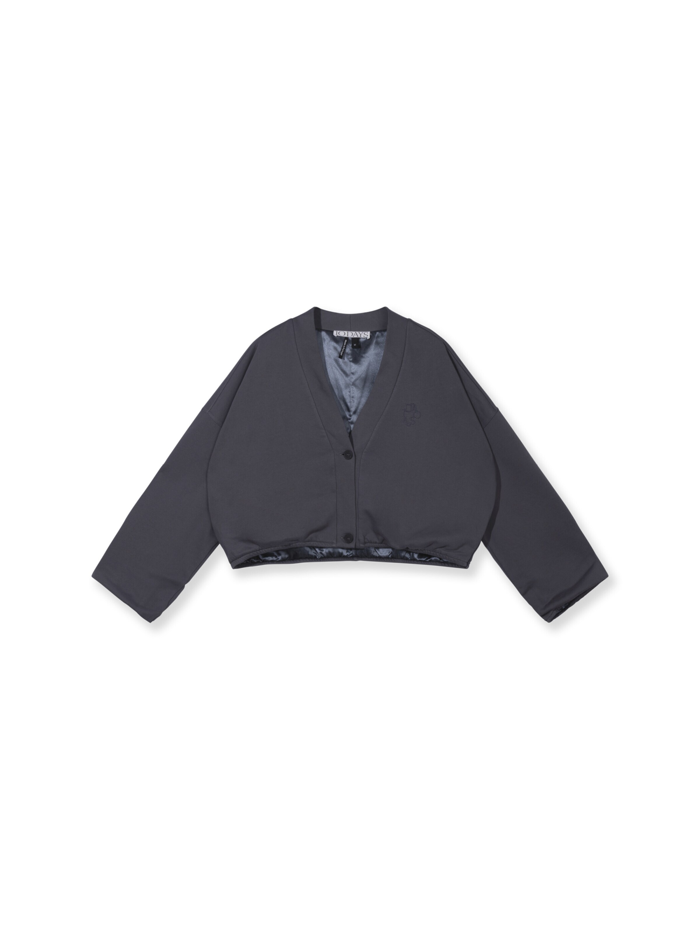 10Days Bodywarmer in Blauw: voorkant