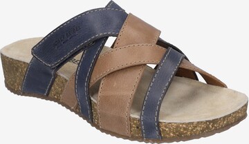 JOSEF SEIBEL Mules 'Tonga' in Blue