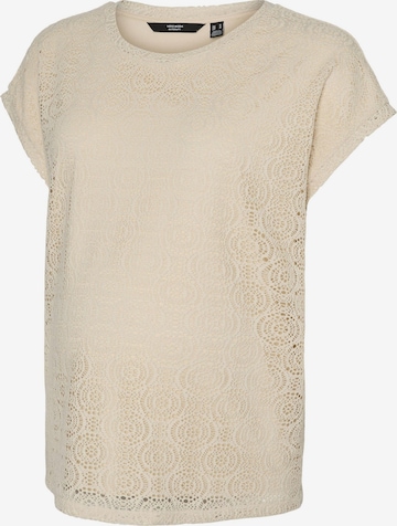 Vero Moda Maternity Shirt in Beige: voorkant
