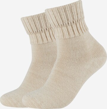 camano Socken in Beige: predná strana