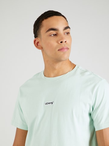 LEVI'S ® Μπλουζάκι 'SS Relaxed Baby Tab Tee' σε πράσινο