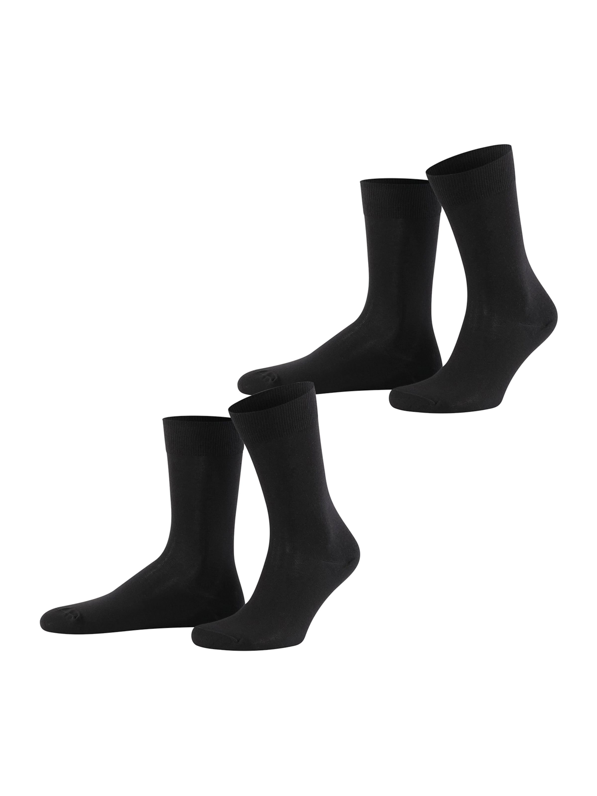 DIM Socken in Schwarz: Vorderseite