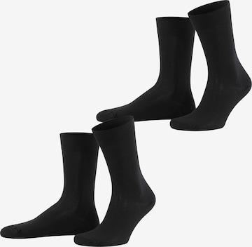 DIM Socks in Black: front