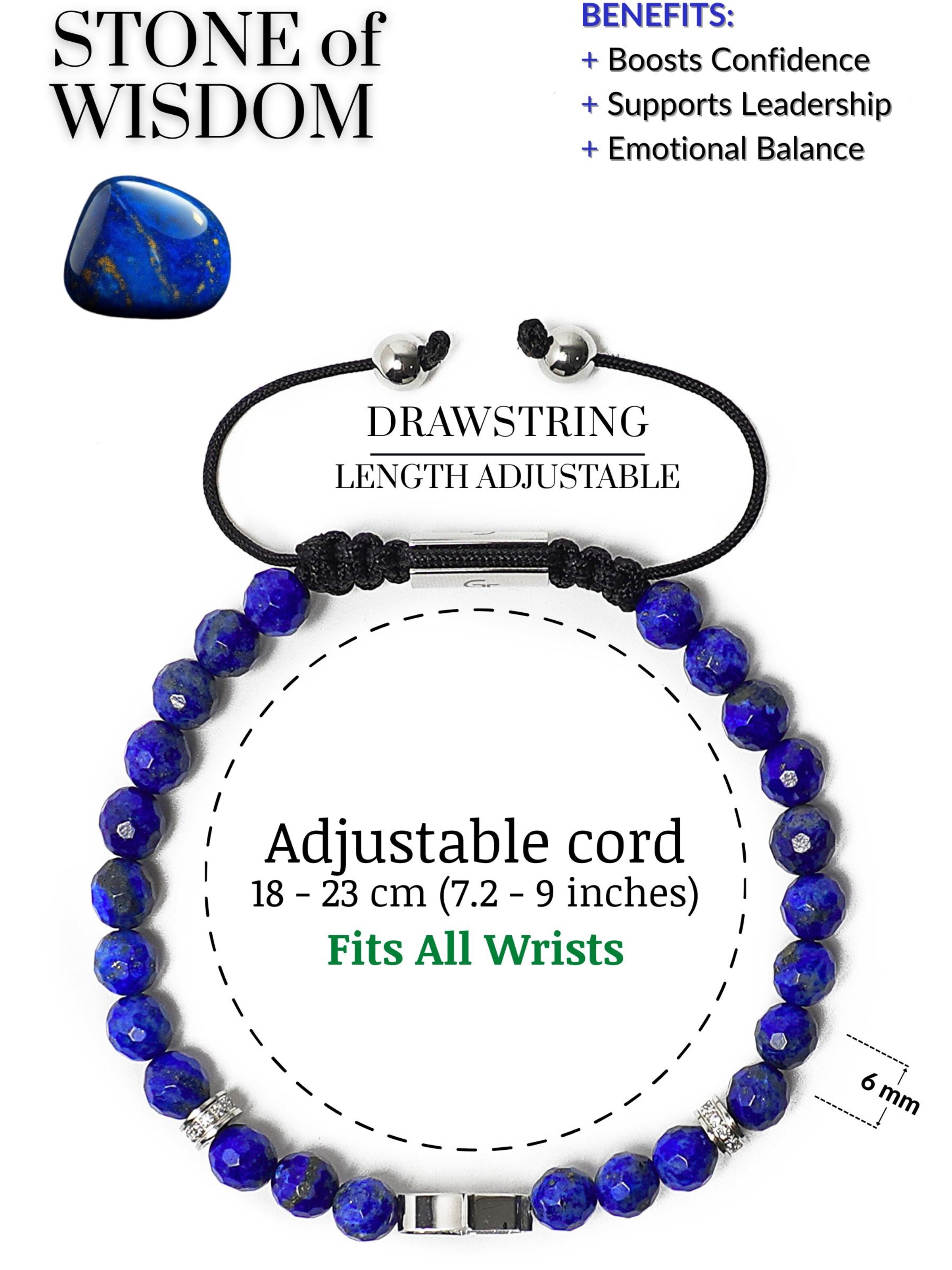 GT Collection - Pulsera 'Hamsa Hand' en azul