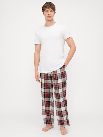 Pantalon de pyjama Abercrombie & Fitch en rouge