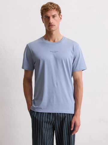 Marc O'Polo - Camiseta ' Mix N Match Cotton ' en azul: frente