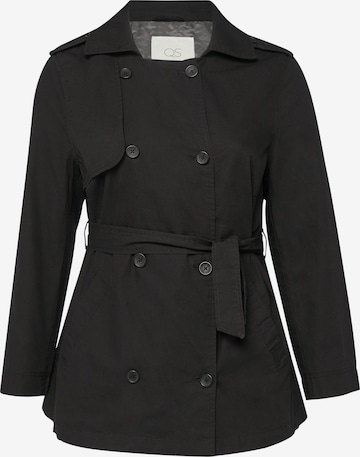 QS Tussenjas in Zwart: voorkant