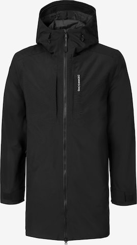 Parka mi-saison 'Sören' Didriksons en noir : devant