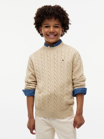 TOMMY HILFIGER Sweater in Beige: front