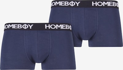HOMEBOY Boxershorts 'Homeboy' in navy / weiß, Produktansicht