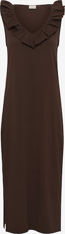 Robe 'KADidde Flounce' Kaffe en marron : devant