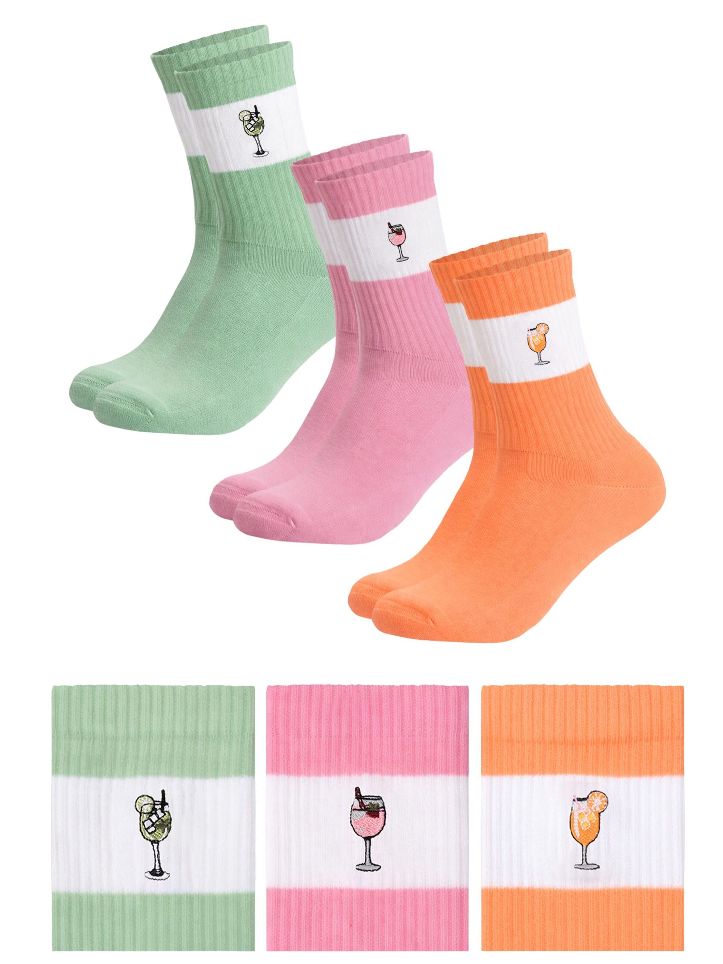 Occulto Athletic Socks 'Elly' in Orange
