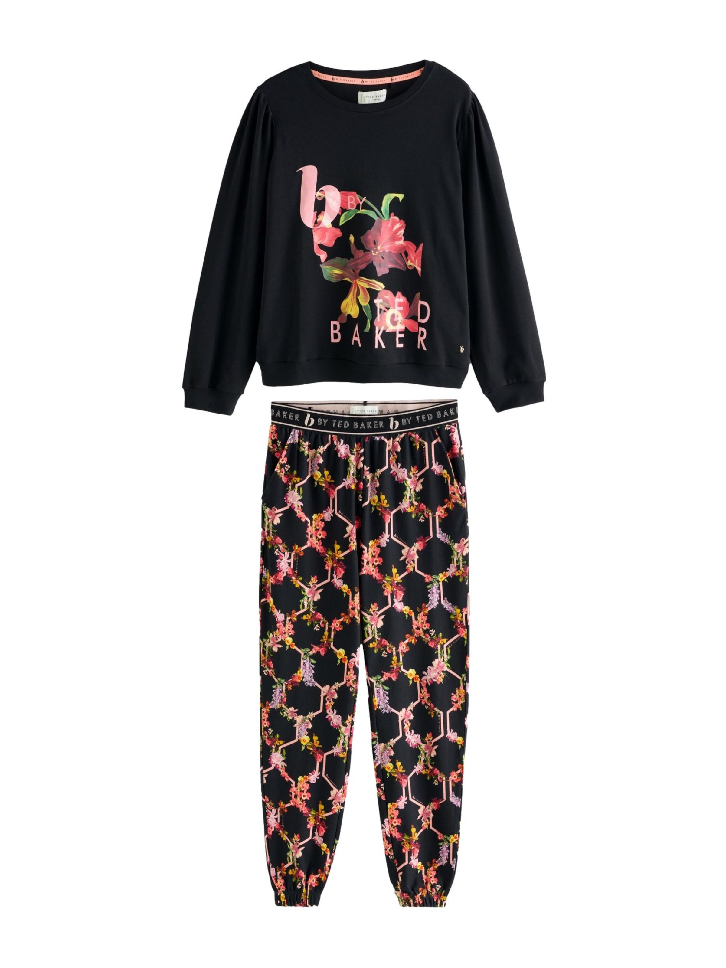 Pyjama B by Ted Baker en noir : devant