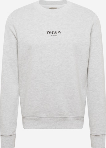 s.Oliver Sweatshirt in Grey: front