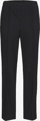 Pantalon à plis Goldner en noir : devant