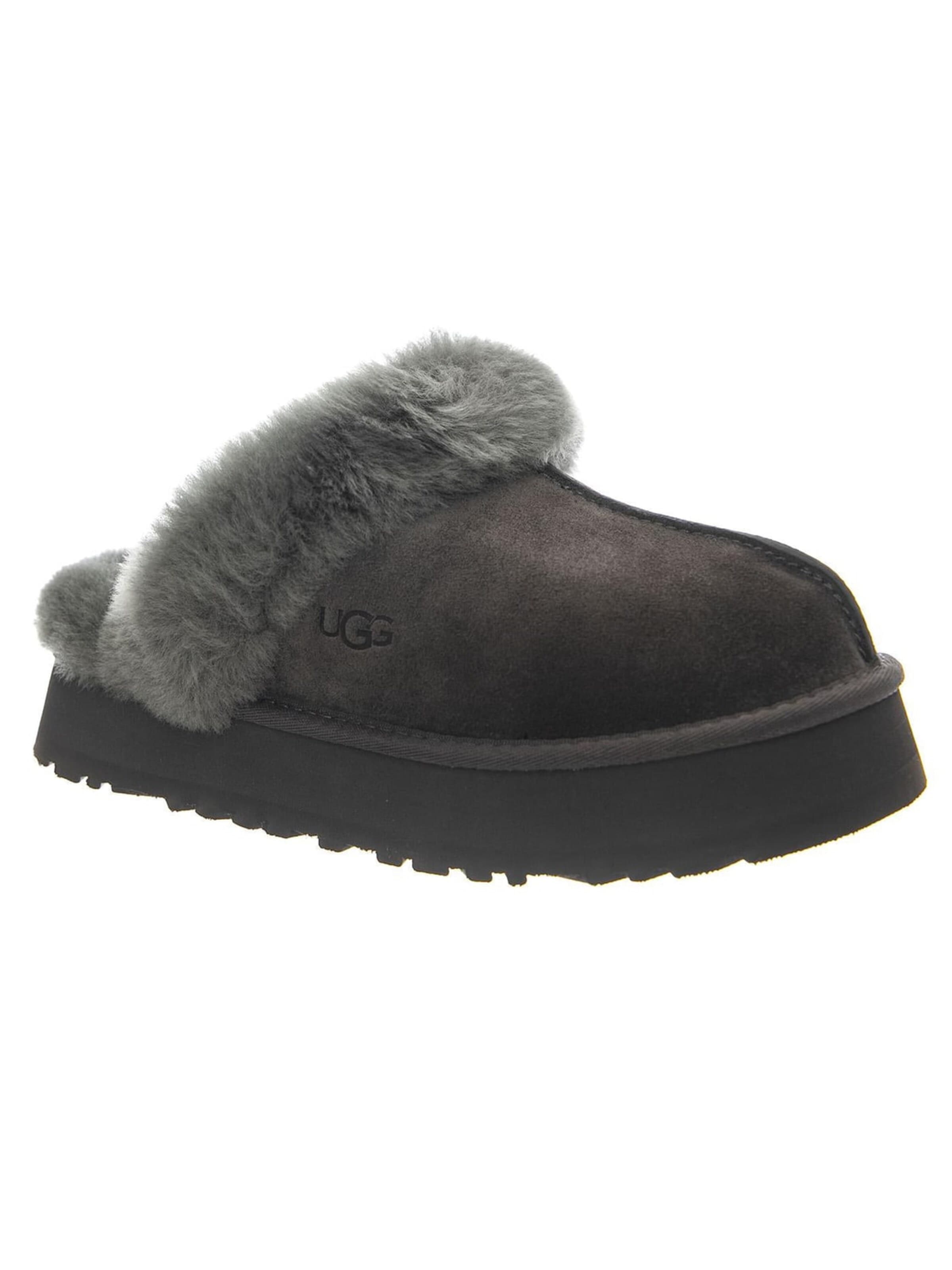 UGG Kapcie 'Disquette Charcoal' w kolorze szary