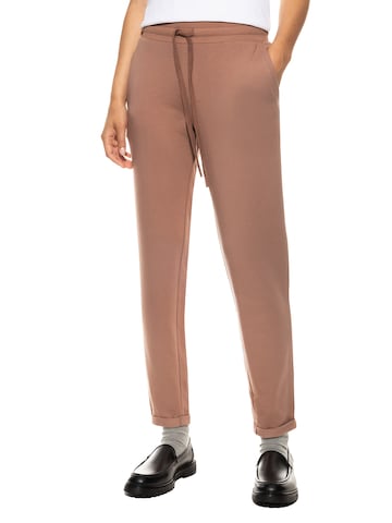 Mey Pajama Pants 'Rose' in Brown: front