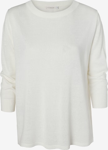 TATUUM - Blusa 'ANABEL' en blanco: frente