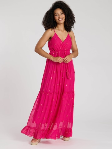 Robe South Beach en rose : devant