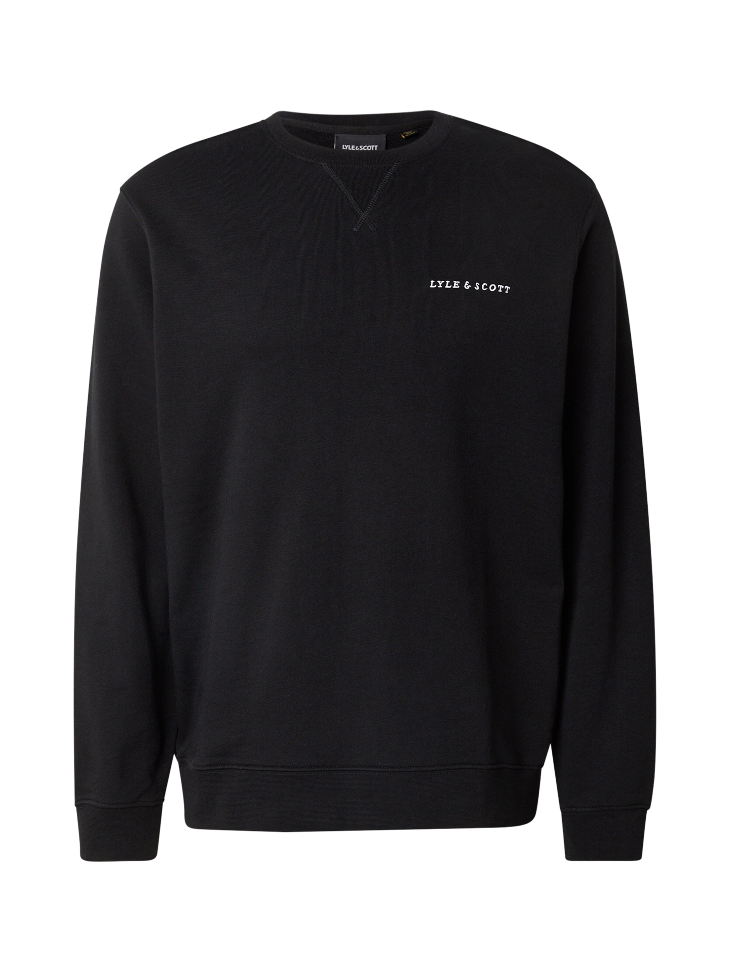 Felpa di Lyle & Scott in nero: frontale