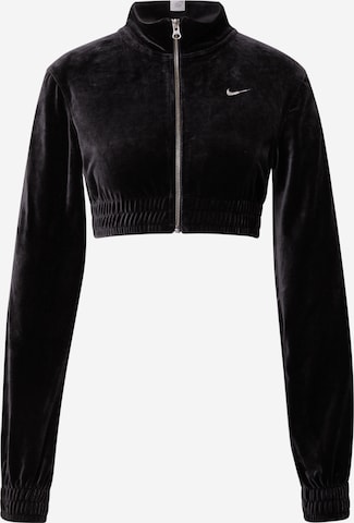 Giacca di felpa di Nike Sportswear in nero: frontale