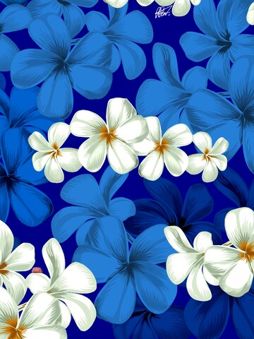 Hawaiihemdshop.de Regular fit Overhemd 'Classic Blue' in Blauw