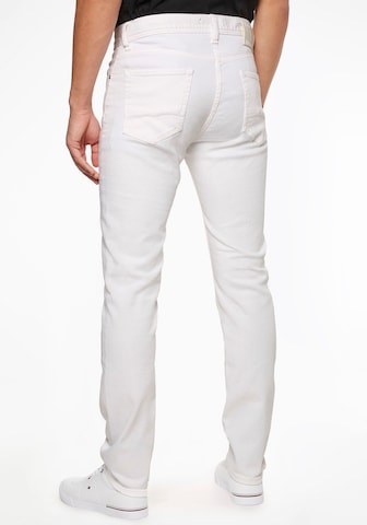 Coupe slim Jean TOMMY HILFIGER en blanc