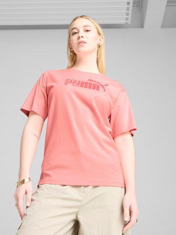 PUMA - Camiseta funcional 'Ess' en rosa: frente