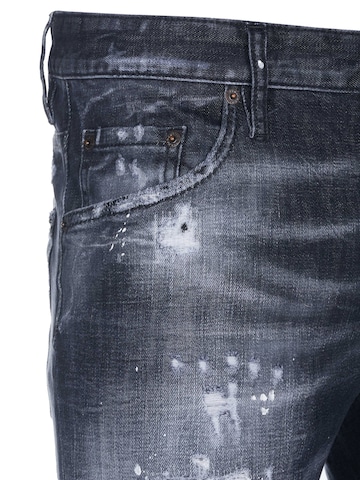 DS2 Regular Jeans 'Dsquared2 Skater Jeans schwarz' in Black