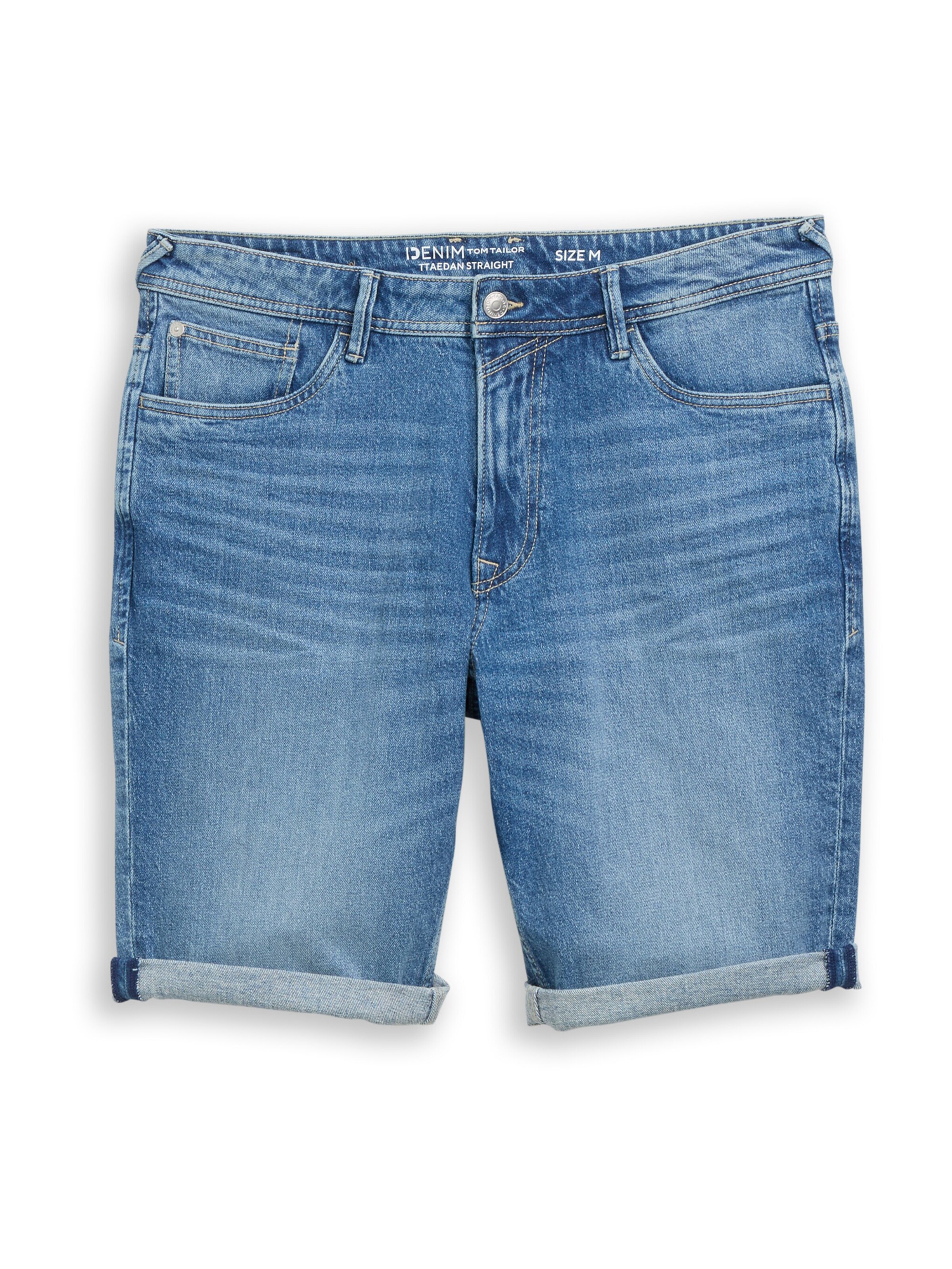 TOM TAILOR DENIM Regular Jeans 'AEDAN' in Blue: front
