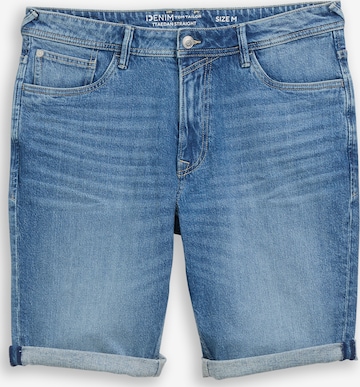 TOM TAILOR DENIM Kavbojke 'AEDAN' | modra barva: sprednja stran