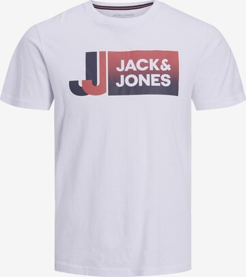 JACK & JONES Majica 'LOGAN' | modra barva