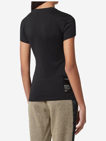 Plein Sport Shirt 'Tiger' in Zwart