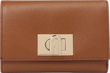 FURLA Wallet '1927' in Brown: front