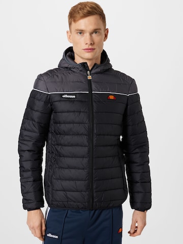 ELLESSE Between-season jacket 'Lombardy' in Black: front