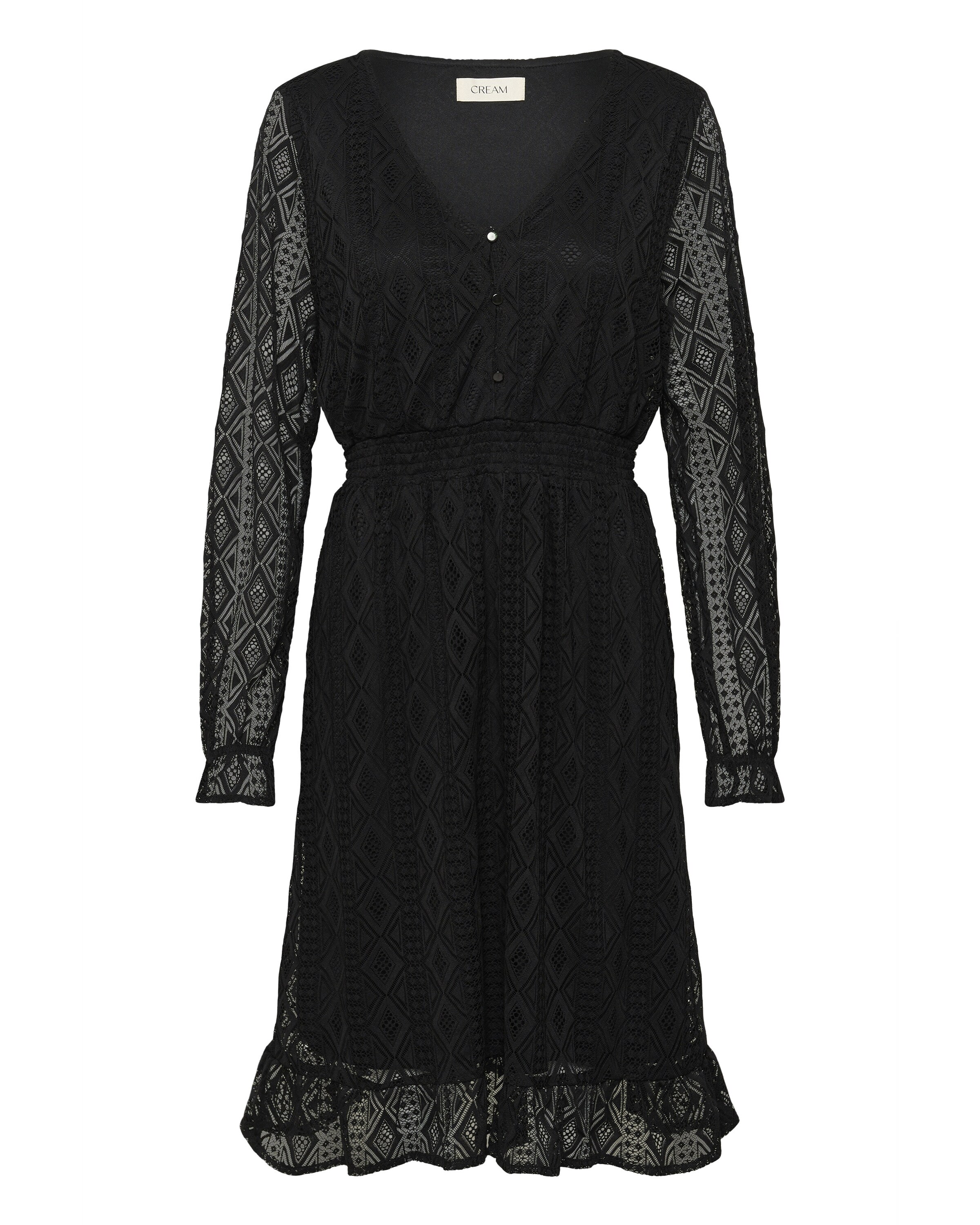 Cream Kleid in Schwarz: Vorderseite