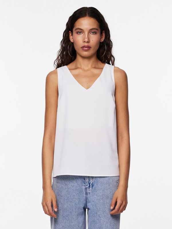 PIECES Blouse 'FRANAN' in Off White