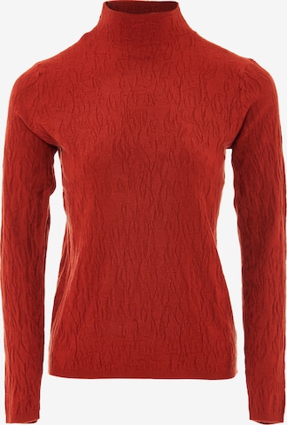 Pull-over SANIKA en rouge : devant