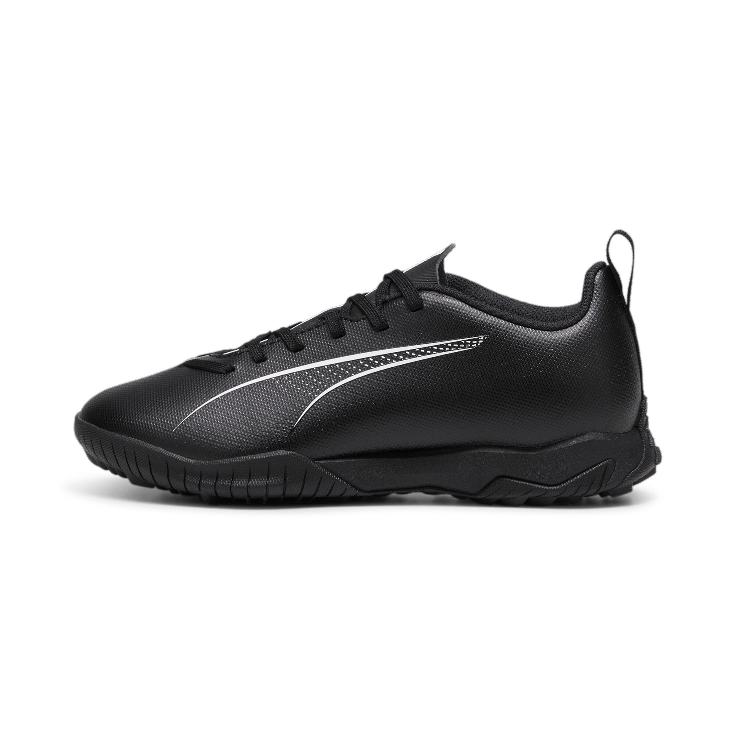 PUMA Athletic Shoes in Black: front