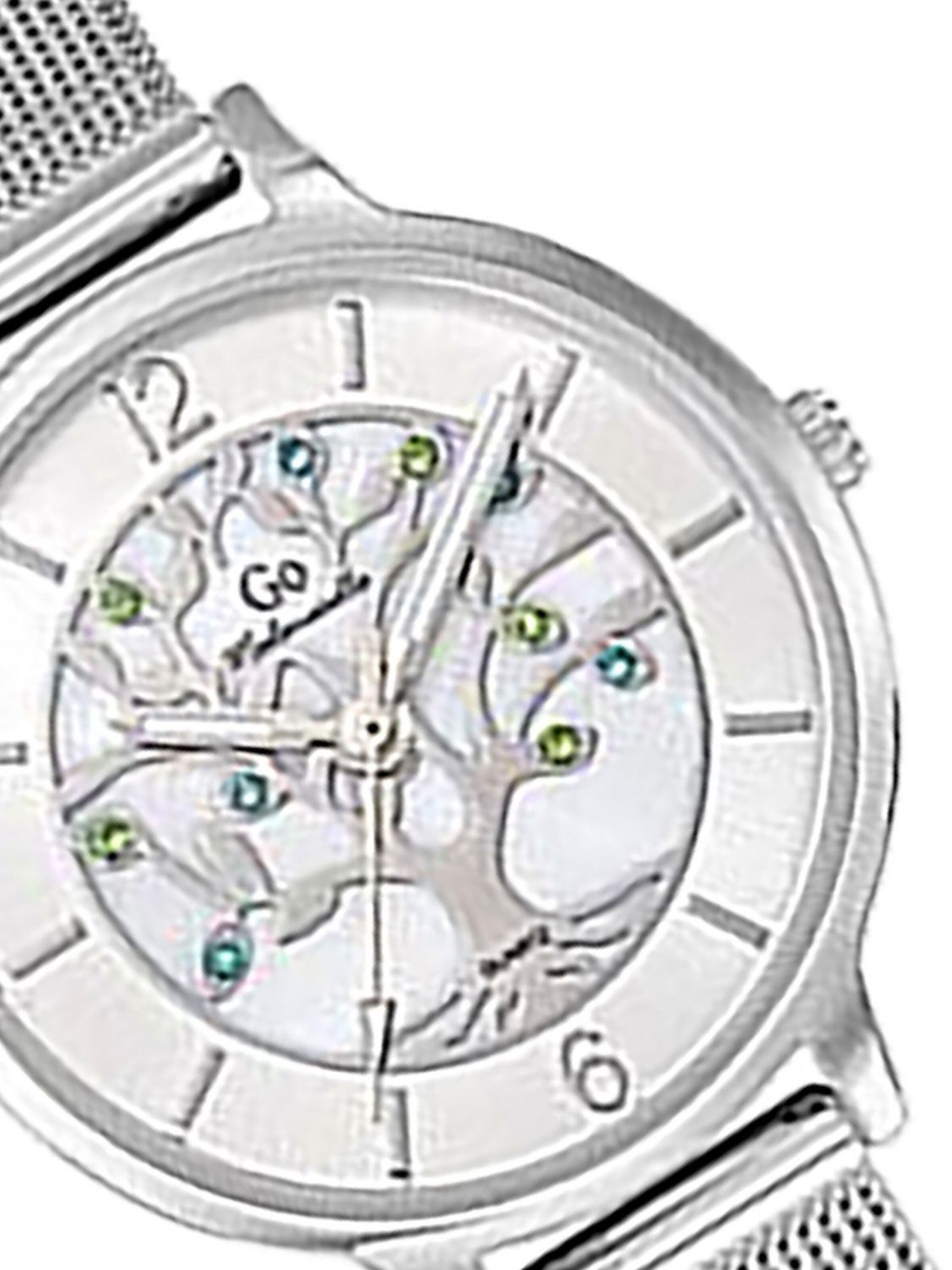 GO GirlOnly Analoog horloge in Zilver