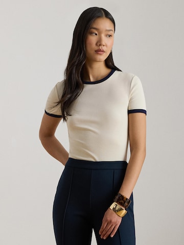 Lauren Ralph Lauren Tričko – béžová: přední strana