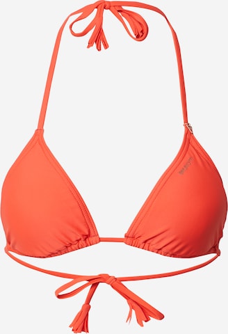 BRUNOTTI Athletic Bikini Top 'Noralee-N' in Red: front