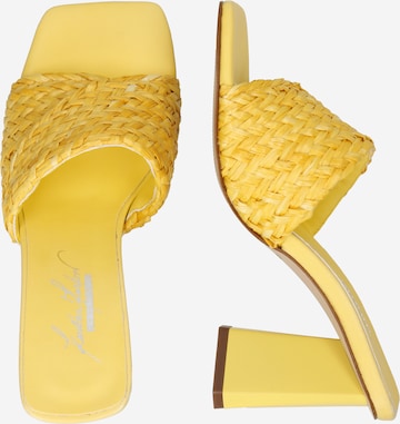 Karolina Kurkova Originals Sandals 'Eletra' in Yellow
