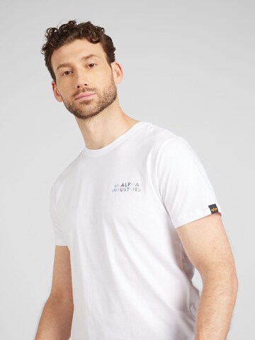 ALPHA INDUSTRIES Bluser & t-shirts i hvid