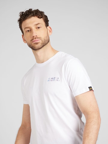 ALPHA INDUSTRIES Shirt in White